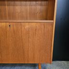 Vintage Deense Boekenkast / Highboard, Teak, 1960'S thumbnail 10