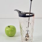 Vintage Kristal Martini Cocktail Mixer Lepel Verzilverd '60 thumbnail 15