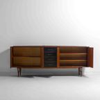 Minimalistische Mid-Century Dressoir In Teak Door Van Pelt, België 1960S thumbnail 6