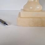 Set 2 Vintage Albast Tafellamp Marmer Lamp ‘60 Spain Design thumbnail 3