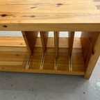 4 X Vintage Aksel Kjersgaard Pine Wood Storage Benches thumbnail 14