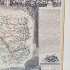 Set Levasseur Wijnkaart La Marne & Cote D'or Ets Lijst 1852 thumbnail 7