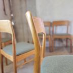 Set Van 6 Stoelen Van Henning Kjearnulf Voor Korup, 1960 thumbnail 11