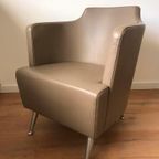 Moroso Jules Leren Fauteuil By Enrico Franzolini Italy thumbnail 2