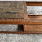 Stone And Wood Coffee Table thumbnail 7