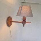 Mid Century Teak Deense Wandlamp Design Vintage thumbnail 8