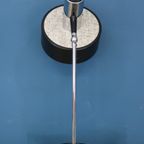 Prachtige Mid Century Tafellamp In Zwart En Chroom - Italie Jaren 60 - Design Bureaulamp thumbnail 6