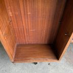 Vintage Teak Bureau Jaren 60 70 thumbnail 5