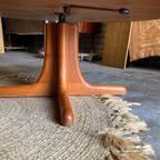 Mid-Century Deens Design Salontafel / Eettafel Teak Dyrlund thumbnail 11