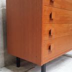 Dutch Design Slotboom Vintage Ladekast Teak  Deens Kastje Stijl thumbnail 6