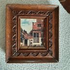 Vintage Lijst Vermeer Straatje Afbeelding thumbnail 2