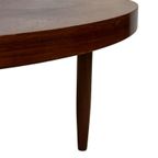 Vintage Houten Ronde Salontafel Jaren 60 Design thumbnail 16
