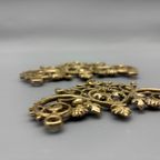Set Antiek Koperen Ornamenten 2 Stuks thumbnail 4