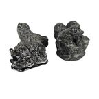A Wolf Original - The Wolf Sculptures (8) - Hand Made - Canada - 3E Kwart 20E Eeuw thumbnail 2