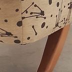 Mid Century Congo Chair By Theo Ruth For Artifort With Original Upholstery Vintage 1950S thumbnail 4