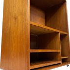 Vintage Dyrlund Tv Audio Meubel Lp Kast Teak Design thumbnail 10