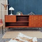 Mid Century Modern Sideboard Vintage Dressoir Barkast 50 60 thumbnail 6