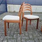 Set Van 4 Eetkamerstoelen Dyrlund Denemarken thumbnail 8