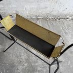 Mid-Century Metal Plant Rack+ Side Table By Mathieu Matégot, France, 1950S thumbnail 7