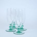 Four Champagne Glasses Flutes thumbnail 4