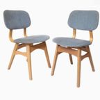 2 Vintage Stoelen Oldstock 2 Retro Stoelen thumbnail 2