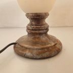 Paar Albast Lampen Van La Milagrosa thumbnail 3