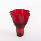 Art Glass Vase By Monica Bratt For Reijmyre, Sweden 1950’s thumbnail 2