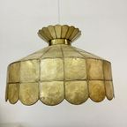 Vintage Mother Of Pearl Hanging Lamp 1970S thumbnail 14