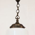 Antieke Opaline Hanglamp thumbnail 3