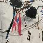 Jean Michael Basquiat, St.joe Louis Surrounded By Snakes, 1982 .. thumbnail 13