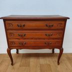 Vintage Queen Ann Ladekastje, Commode Dressoir Ladekast Nachtkastje 110 thumbnail 4