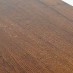 Antieke Vintage Mid-century Brutalist Eettafel thumbnail 11