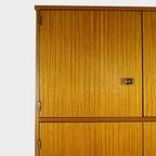 Grote Hoge Vintage Design Kledingkast In Teak, 1960s thumbnail 8