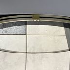 Round Mirror With Black Decoration 1960S thumbnail 8