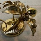 1970’s Flower Ceiling / Wall Lamp – Hollywood Regency thumbnail 6
