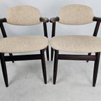 Set Van 2 Vintage Koehoorn Stoelen Cowhorn Model thumbnail 6