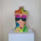 Decorative Object Vintage Painted Mannequin thumbnail 3