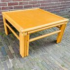 Rotan Salontafel , Jaren 80 thumbnail 6