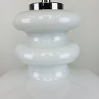 Large White Glass Pendant Light Xl By Peill And Putzler thumbnail 5
