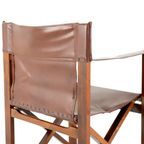 Folding Safari Chair Fauteuil Stoel | 4 Op Voorraad Vintage thumbnail 17