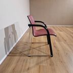 Thonet A320 Eettafel + 6 Rosé Stoelen - Hout - Zwart -Design thumbnail 17