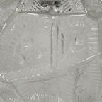 Vintage Jaren 60 Plafondlamp Bollamp (Geperst Glas) thumbnail 9