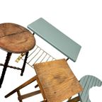 Vintage Bijzettafel / Plantenstaander / Melkkrukje thumbnail 5
