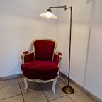 Vloerlamp Van Gearticuleerd Messing, Jaren 70 thumbnail 3