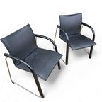 2 X Thonet S340 / Black Leather / Wulf Schneider / Ulrich Böhme thumbnail 3