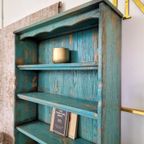 Vintage Boekenkast/ India Ibiza Kast/ Woonkamer Kast thumbnail 2
