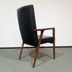 Mid-Century Fauteuil With High Backrest By German Designer Josef Hillerbrand thumbnail 3