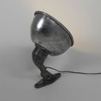 Industriele Aluminium Straatlamp, Wandlamp, Jaren 50 thumbnail 13