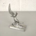 Tinnen Beeldje Van Een Vogel thumbnail 3