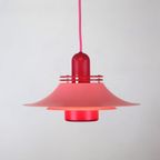Geweldige Roze Gerestaureerde Deense Plafondlamp *** Deens Design *** Form Light *** Model 52401 thumbnail 4